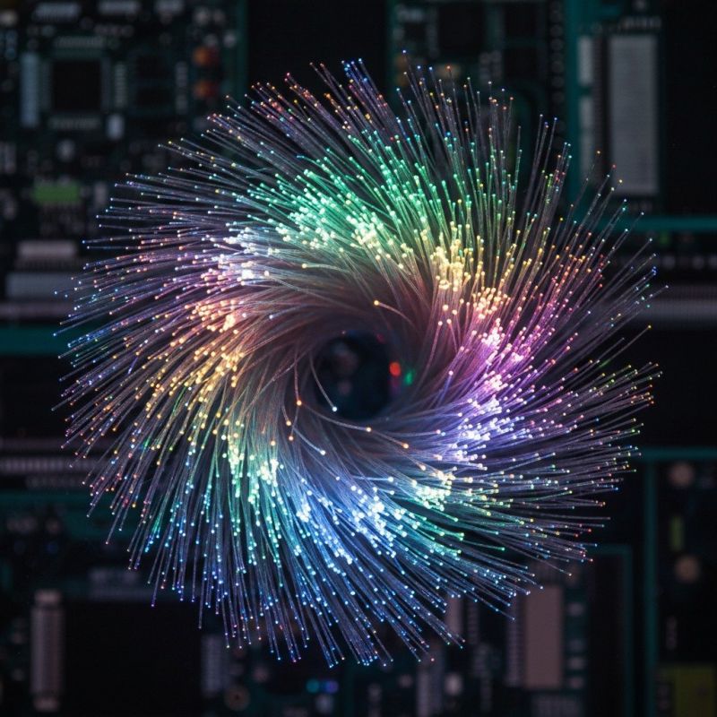 Fiber Optic Cable Installation detail