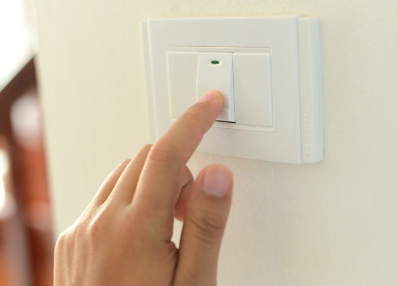 Light Switch Installation detail